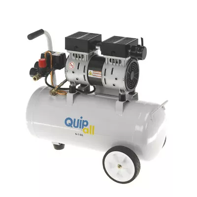 Quipall 1 HP 6.3 Gal. Oil-Free Wheelbarrow Air Compressor 6-1-SIL New • $149.64