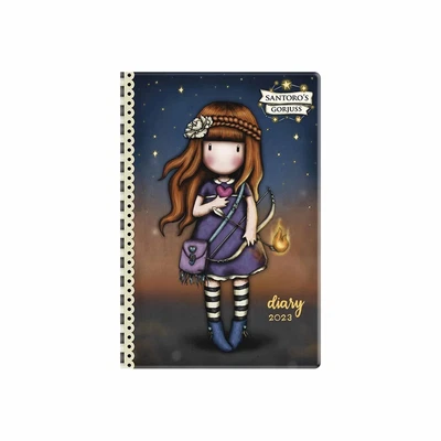 £7.96 • Buy Gorjuss, Zodiac Flaming Heart A7 Diary 2023 - Art - Week To View