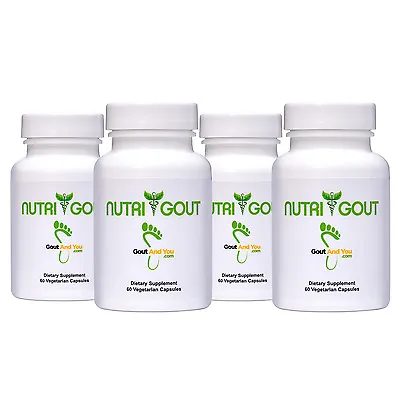 $79.99 • Buy 4 Bottles NutriGout Uric Acid Lowering And Gout Supplement From GoutandYou.com
