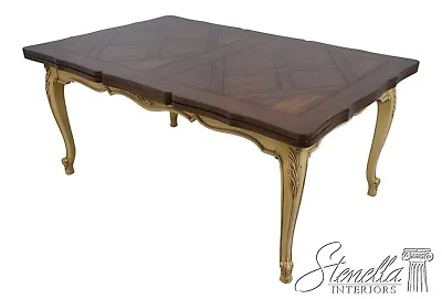 LF63262EC: KARGES French Louis XV Style Drawleaf Dining Room Table • $1395