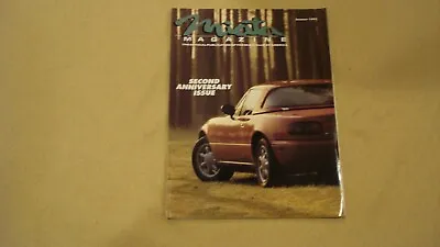 Miata Magazine Summer 1991 Second Anniversary Issue • $7.95