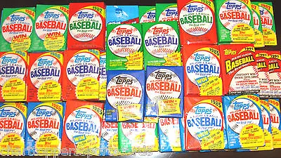  Huge Lot Of 75 Unopened Old Vintage Topps Baseball Cards In (5) Wax Rack Packs • $13