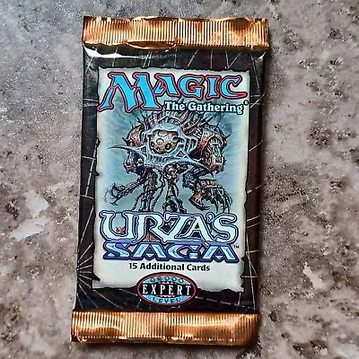 Urza’s Saga Booster Pack New Sealed Magic The Gathering MTG Vintage Urzas • $229.99