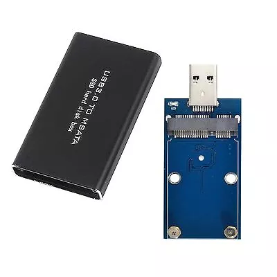 Cy Mini Pci-E Msata To Usb 3.0 External Ssd Pcba Adapter Conveter Card With En • $28.99