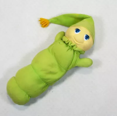 Green GloWorm  1980s Vintage Hasbro Preschool Working Batteries Not Included 12  • $45