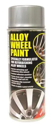 £17.98 • Buy GLOSS SILVER Alloy Wheel Restoration Spray Paint 400ml MC18 (SR1)
