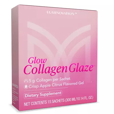 Mannatech Luminovation Glow Collagen Glaze Crisp Apple Citrus Flavor 300ml NEW • $129.95