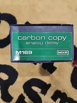 MXR M169 Carbon Copy Delay Guitar Effects Pedal P-24415 • $99