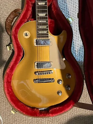 2021 Gibson Les Paul Deluxe Gold Top W/ COA And OHSC - NO RESERVE • $1600