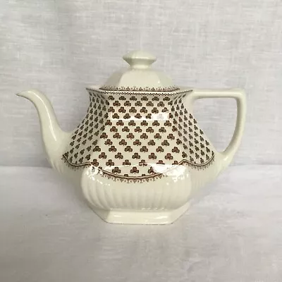 Adams Sharon 2 Pint Tea Pot Discontinued Pattern In 1983 Empress Shape Vintage • £20