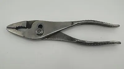 Vintage Snap-On Tools Vacuum Grip No. 47 Slip Joint Pliers USA 7.5” Long • $5