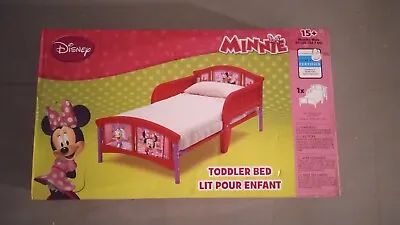 Delta Children Disney Minnie Mouse Plastic Toddler Bed Pink - New • $50