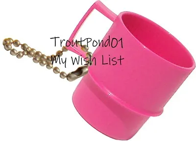 Tupperware Keychain Mini Mug Coffee Cup In Fuchsia Kiss Pink New  • $8.93