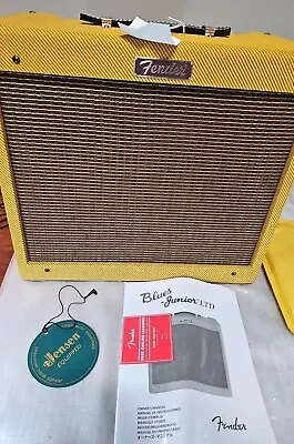 Fender Blue Junior Tube Amplifier Limited Edition Vintage Lacquered Tweed • $649.99