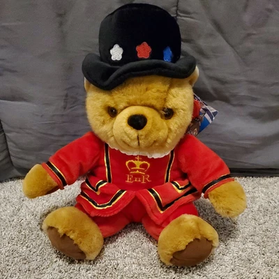 £13.63 • Buy Keel Toys Beefeater Bear Dressed As British  Royal Guard 12  Plush SL2504 Tags