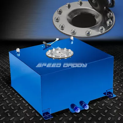 10 Gallon/38l Blue Coat Aluminum Racing/drift Fuel Cell Tank+cap+level Sender • $116.88