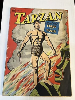 Tarzan And The Fires Of Tohr #161- Raw 5.0 - Dell Publishing (1947) • $75