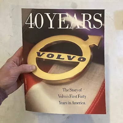Volvo 40 Years History P1800 1800e 1800es Looks Brand New 1800s 122 123GT • $49