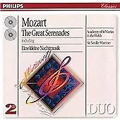 Wolfgang Amadeus Mozart : Mozart - The Great Serenades CD 2 Discs (1999) • £2.98