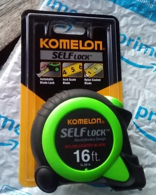 Komelon SL2816 16 X 3/4 Self-Lock Tape Measure • $10.95