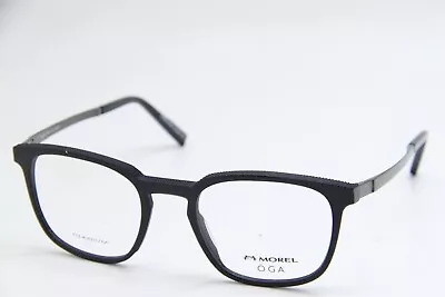 New Morel Oga 10161o Ng10 Black Authentic Eyeglasses 51-21 • $123.71