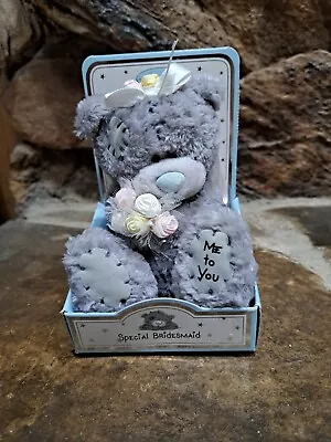 Vintage Carte Blanche Me To You Special Bridesmaid 5  Tall Plush Bear In Box • $19.99