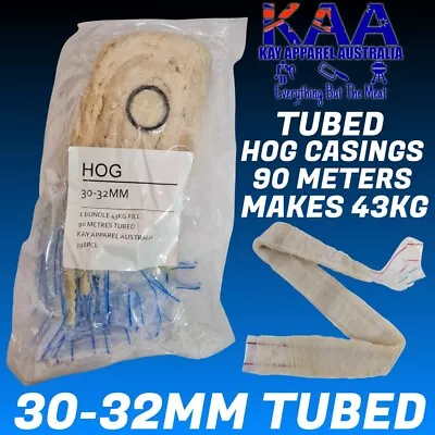 $55 • Buy Sausage Skins Hog Casings Graded 30-32mm 90M Tubed Butcher/Chef/Hunter/Salami