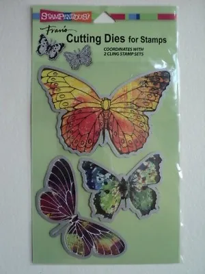 £8.99 • Buy Stampendous Fran's Butterflies Die Set Dcs5071 Bnip *look* 