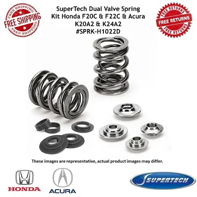 SuperTech Dual Valve Spring Kit For Honda F20C & F22C & Acura K20A2 & K24A2 • $490.18