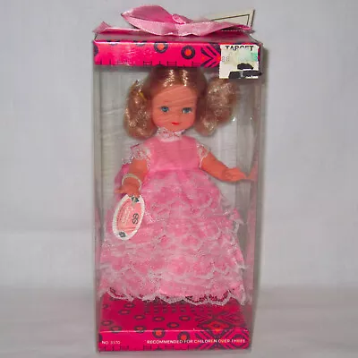 Vintage Goldberger Candice Fashion Doll Pink Frilly Dress Made In Hong Kong • $21.99