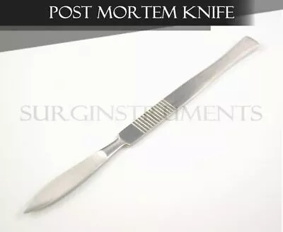 Stainless Steel Autopsy Post Mortem Dissection Blade Ribbed Handle 6.5  • $19.99