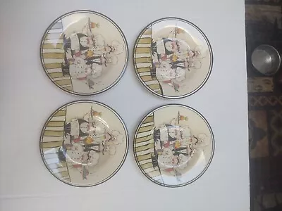 HD DESIGNS LE CHEF SALAD PLATE(S) 8 1/2  BISTRO (set Of 4) • $35