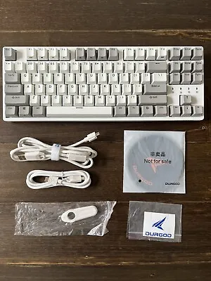 Durgod Taurus K320 TKL Mechanical Keyboard | 87 Keys Tenkeyless | USB C Wired |  • $89