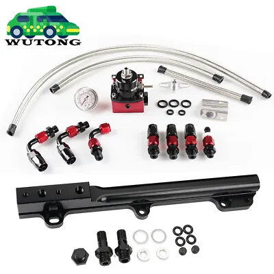 D Series Fuel Rail For Honda Civic SOHC Manifold FPR Gauge Line Hose D15 D16 D17 • $105.99