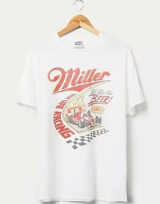 Vintage Miller High Life Racing T-Shirt - LG • $49