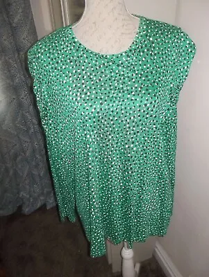 Ladies  Top Blouse Size 24 NWT Marks And Spencer • £6.99