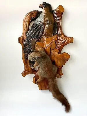 Taxidermy Real Squirrel Stuffed Mammals Mount Animal Sciurus Vulgaris Home Decor • $280