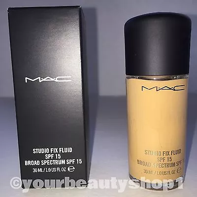 New Mac Foundation Studio Fix Fluid Foundation  SPF 15 NC40 100% Authentic • $45.99