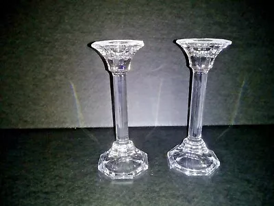  villeroy & Boch Crystal Candlestick Holders • $11