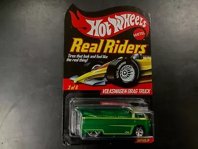 Hot Wheels Real Riders Series 9 Volkswagen Drag Truck - NIB See Photos • $35