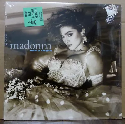 MADONNA Like A Virgin SEALED VINYL LP US SIRE 1984 UPSIDE COVER First Press • $99.99