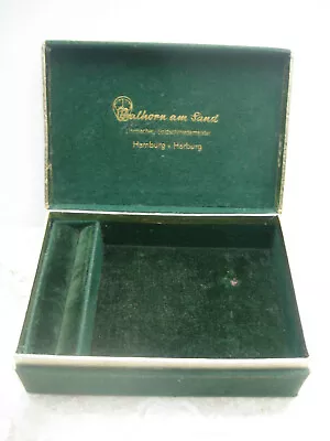 BALHORN Hamburg Jewelry Box Box 50s Old Replacement Cover EMPEROR Idell • £18.54