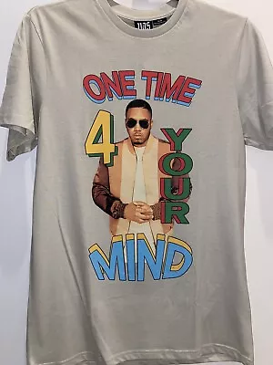 NAS T-Shirt Tee Music Large (L) Print Back Nasty 1994 One Time For Your Mind • $29.99