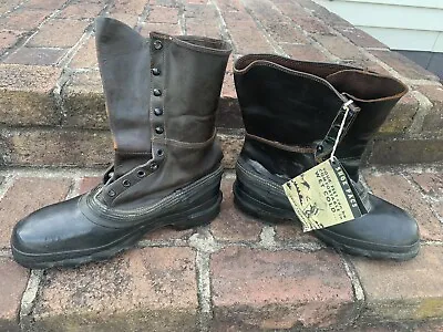Original WWII WW2 US Army Winter Cold Weather Shoepacs Boots Size 12N Rare • $199.99