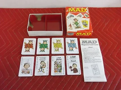 Mad Magazine Card Game 1979 Missing 4 Cards Parker  • $12.99