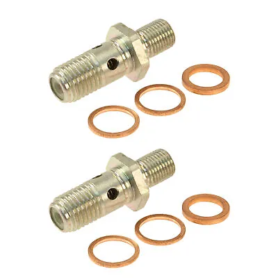 🔥 Bosch Pair Set Of 2 Fuel Pump Check Valves For MB R107 W124 W126 R129 🔥 • $38.95