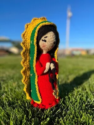 Crochet Virgencita. Lady Of Guadalupe • $90