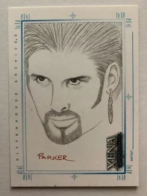 Xena Art&Images SketchaFex~Patricia Parker~Ares Sketch Card~RARE+P1 GIFT OFFER • £28.46