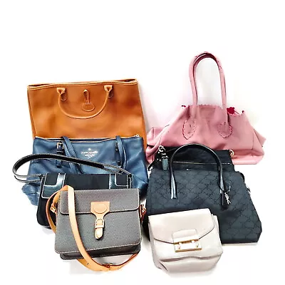 Longchamp Leather Tote Bag 8 Piece Set 567992 • $0.99