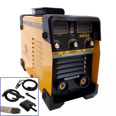 Arc 140a Inverter Dc Welder Hot Start Mma Stick Welding Machine Kit + Electrodes • £64.99